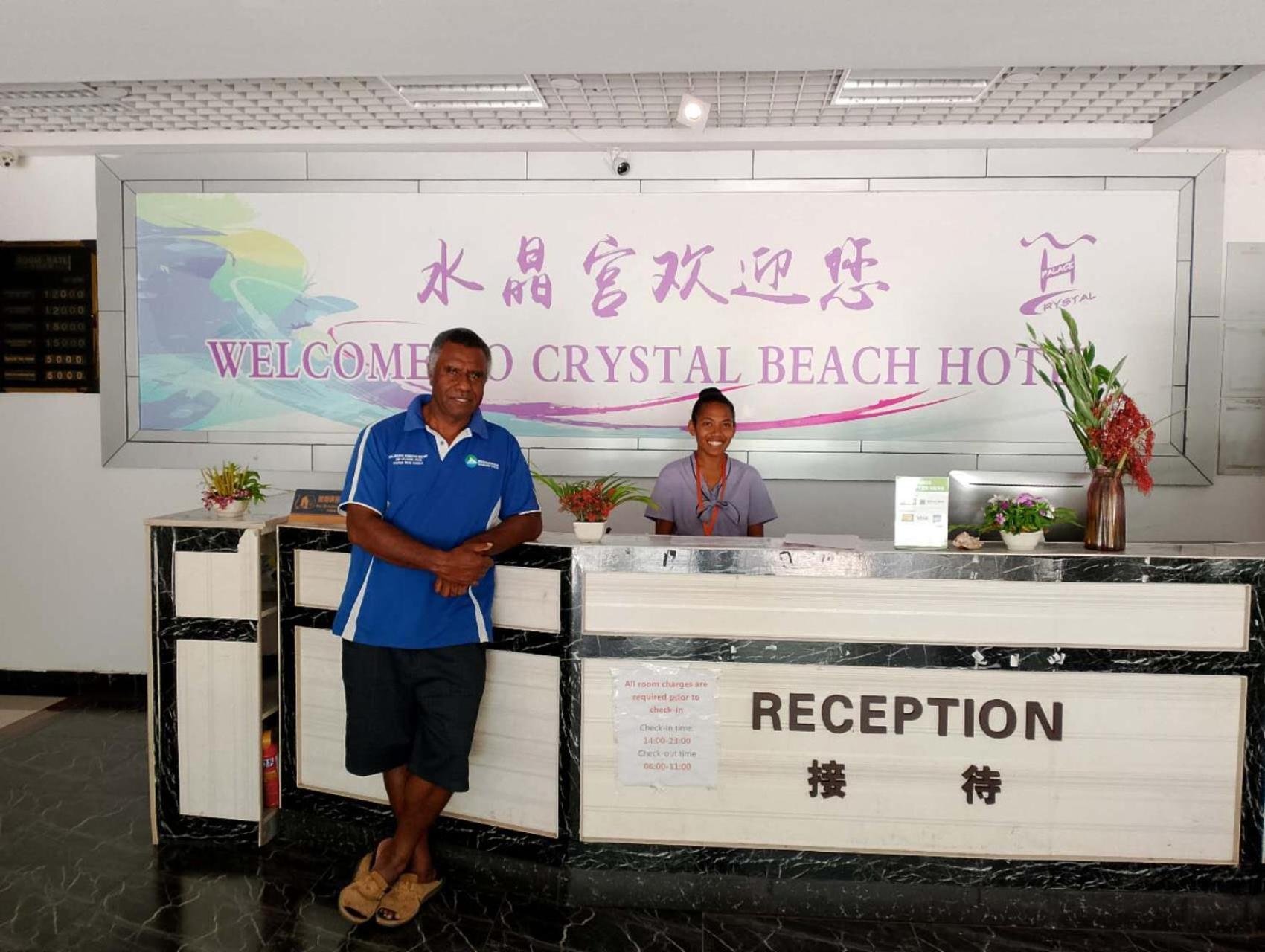 Crystal Beach Hotel Port Vila Exterior foto